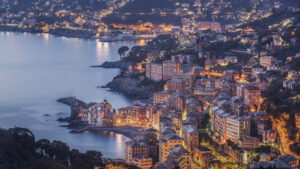 Camogli al tramonto
