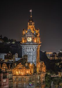 Edimburgo - Torre dell'Orologio dell'Hotel Balmoral
