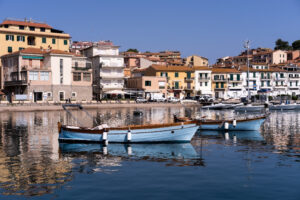 Porto Ercole, molo.